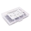 300Pcs M3 Hex Screws Nuts Set with Storage Box Uniform
