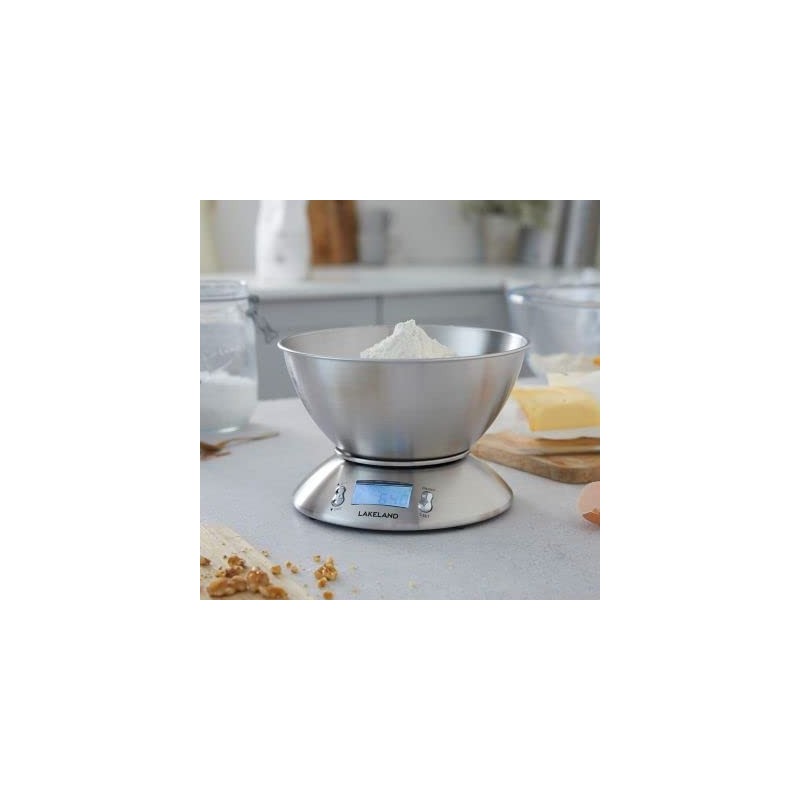 Lakeland Stainless Steel Digital Kitchen Weighing Scales
