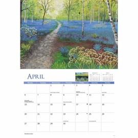 Carousel Worldwide, Country Year Jo Grundy 2026 A4 Wall Calendar