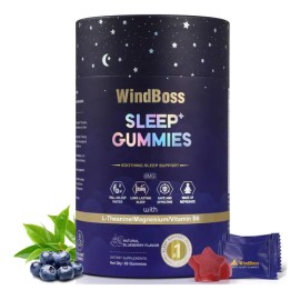 Windboss Sleep Gummy Melatonina 60 Gomitas                                                                                                            