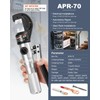 CHANHYD Hydraulic Wire Battery Cable Lug Terminal Crimper- 9 Dies