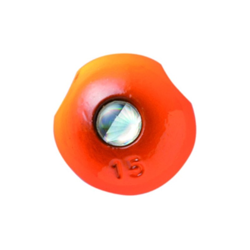 ハヤブサ(Hayabusa) タイラバ 無双真鯛フリースライド 真鯛専用テンヤ玉 潮斬鯛玉 20号 P560 オレンジ #14 1個