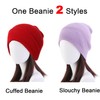 NPQQUAN 3 Packs Unisex Beanie Hats for Men Women Winter