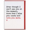 Brainbox Candy - Cute Lockdown Self Isolation Quarantine Missing You