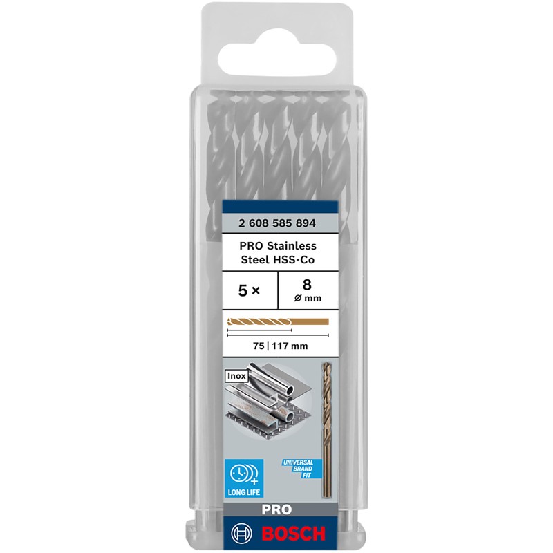 Bosch Professional Metal Drill Bit HSS-Cobalt, 2608585894