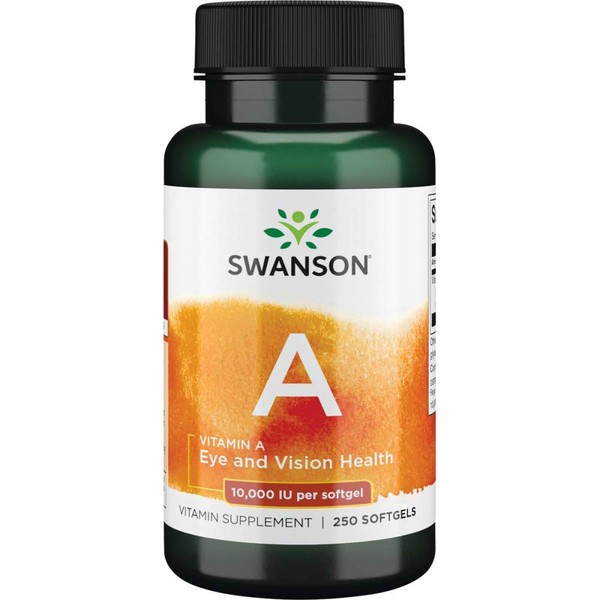 Swanson Immune Supportive Cod Liver Derived High Absorption Vitamin A