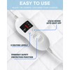 Heated Mattress Pad Queen Size - Electric Mattress Pad with