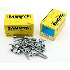 (25) Sammys 1/4-20 x 2 Threaded Rod Hanger for Steel 8027957 Self-Drilling