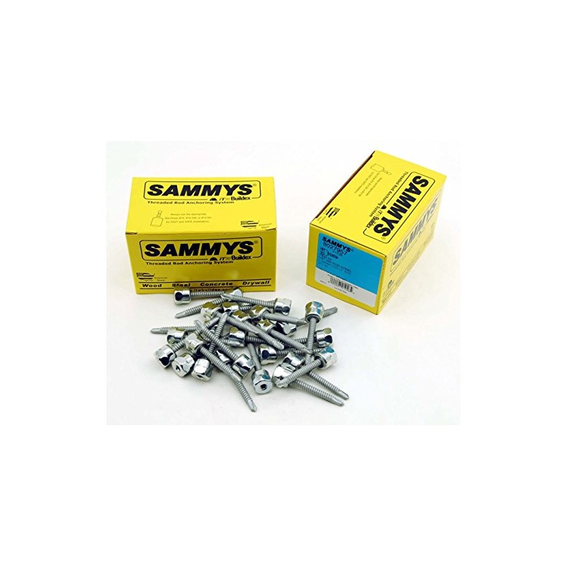 (25) Sammys 1/4-20 x 2 Threaded Rod Hanger for Steel