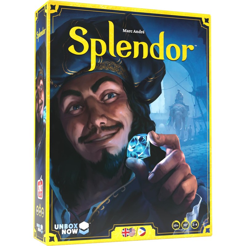 Asmodee Splendor Board Game - Master The Art of Wealth