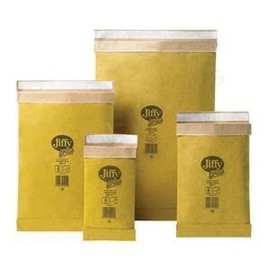 Jiffy Padded Bag Envelopes Mini Pack No.0 Brown 135x229mm Ref JPB-MP-0-10 [Pack 10]