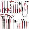 PowerBear 29PCS Multimeter Test Leads Kit with Replaceable Wire Piercing