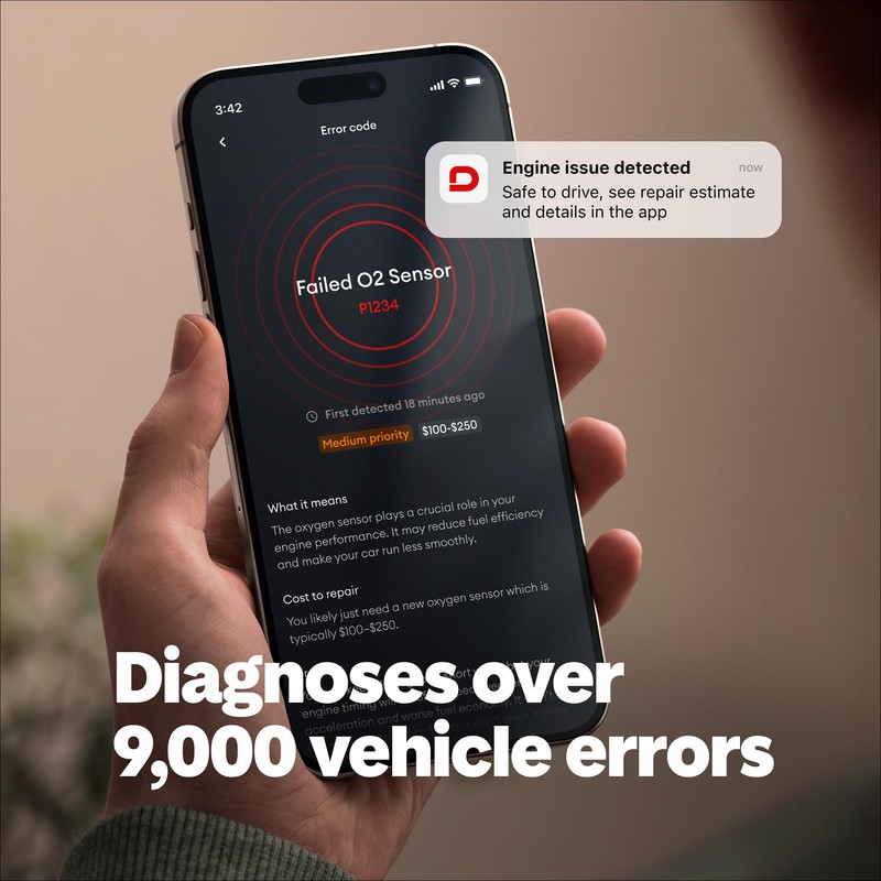 DIMO DIMO GPS Vehicle Tracker with Real-Time Location | OBD2