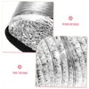 KONTONTY Flexible Foil Exhaust Hose Chimney Flue for Kitchen Range