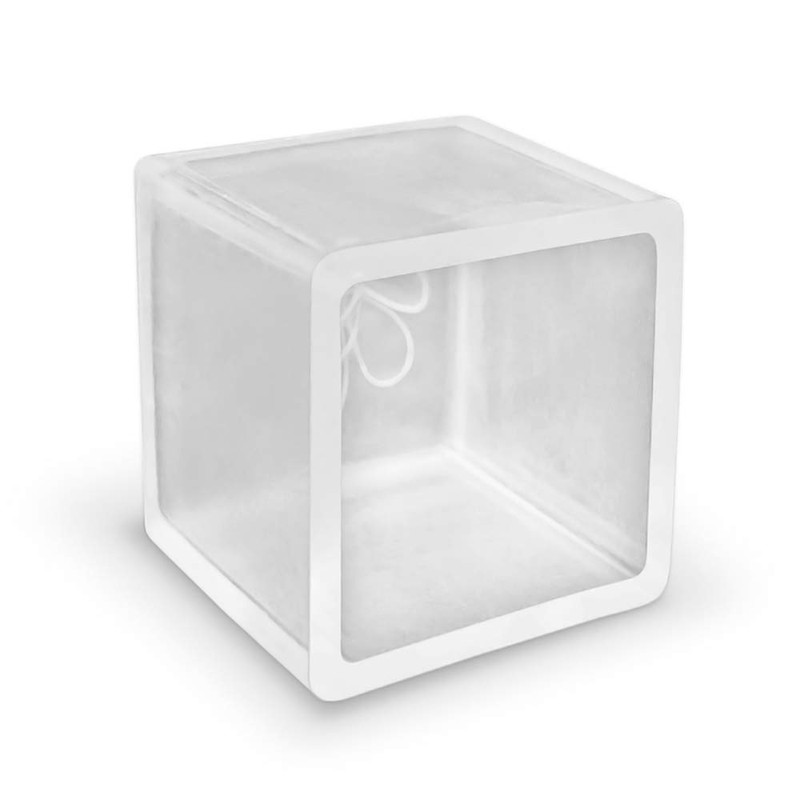 45mm Transparent Clear Square Rubber Feet Stoppers for Furniture Table