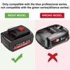 [2Pack] 18V 6.0 Ah! HIGH-Output Battery for Bosch 18V Battery
