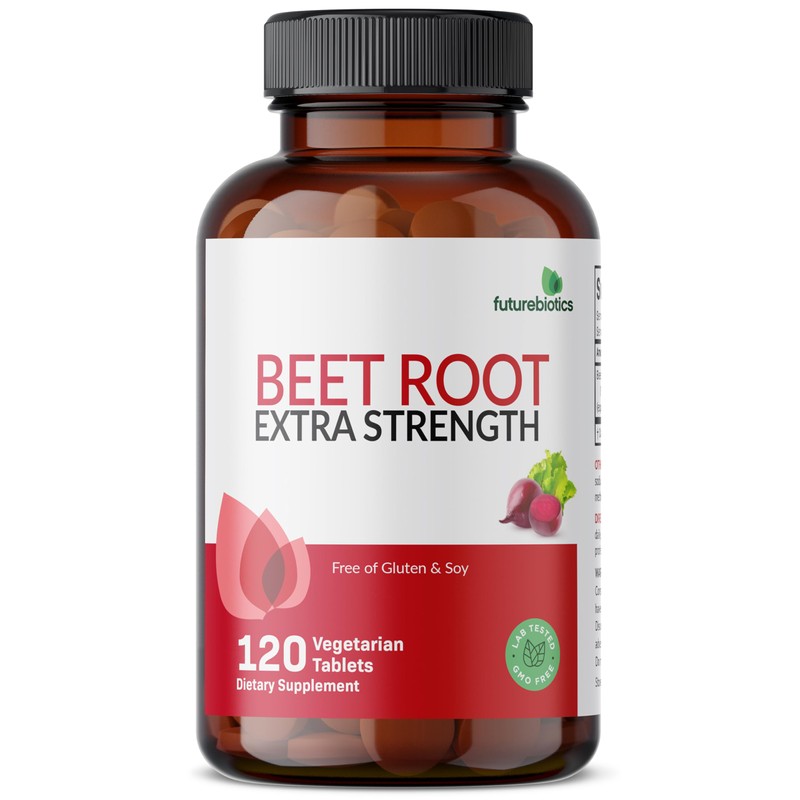 Futurebiotics Beet Root Extra Strength, Non-GMO, 120 Vegetarian Tablets