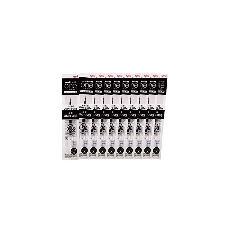 Mitsubishi Pencil Uni-Ball One UMR38S.24 Gel Ballpoint Pen Replacement Cores,