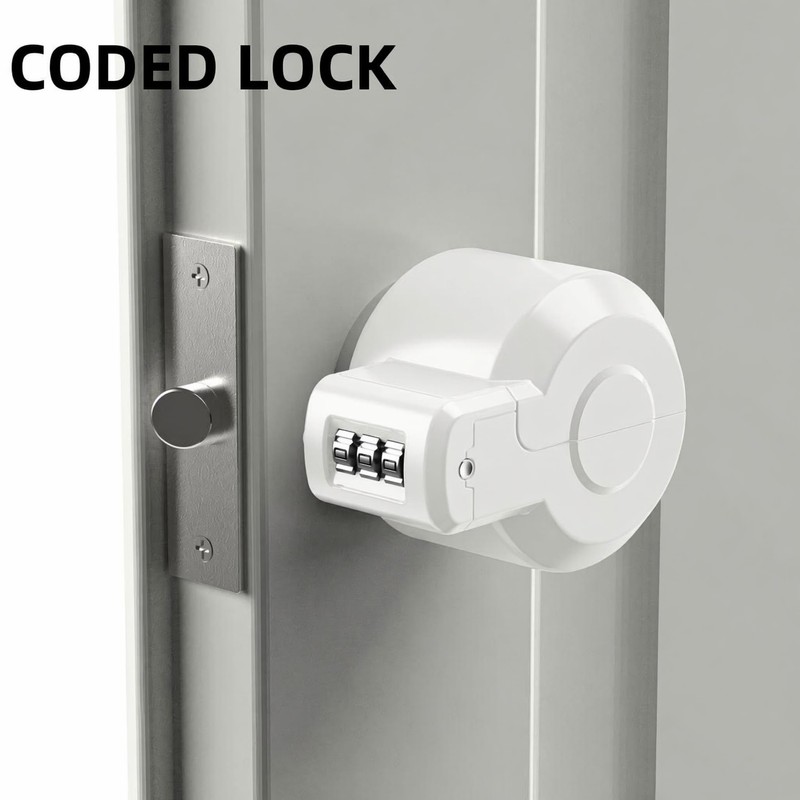 Door Knob Lockout Device Cover to Disable Doorknob/Faucet/Water Valve Hose