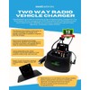 NEXTBATTERIES | Compatible Vehicle Charger for Relm Bendix-King LAA0193 Radio