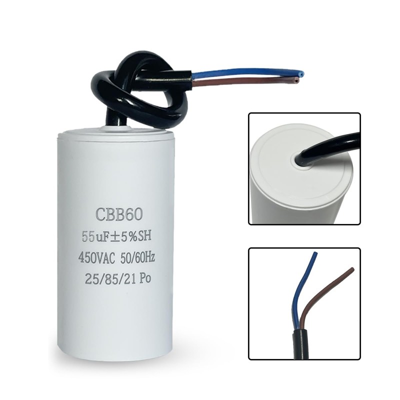 ANGEEK CBB60 450V 55uf 50/60HZ Capacitors, Capacitors, Suppression Capacitors, Engine