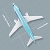 HANGHANG 1/400 Korea 380 Plastic Airplane Model Suitable for Collections