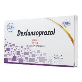 Dexlansoprazol 60mg Liberación Retardada C/7 Cápsulas Ultra