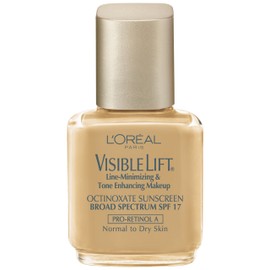 L'oreal Visible Lift Line-minimizing and Tone-enhancing Makeup, Normal/Dry Skin, Soft Ivory, 1.25-Fluid Ounce