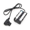 ZBLZGP D-tap NP-F970 Dummy Battery Power for Atomos Shogun Ninja