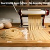 XINGYUEXUAN Manual Pasta Maker - Stainless Steel Noodle Machine with