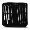 STELLMACHER 8 Pcs Dental kit, Dental Tools, Teeth Cleaning Tools,
