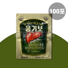 Daewoong Life Science Woonggibo Liver Fatigue Recovery Vitality Energy Milk Thistle, 2 tablets, 100 units / 대웅생명과학 웅기보 간 피로회복 활력 에너지 밀크씨슬, 2정, 100개