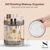 Satpurush Rotating Makeup Organizer - Premium Vanity Organizer for Skincare,