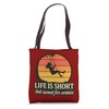 Retro Life Short Sweet Summer Happy Apparel Gifts Tote Bag