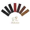 DiLoro Full Grain Thick Genuine Single Leather Pen Case Holder