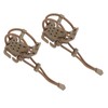 2Pcs Backpack Binding Clip MOLLE Gear Organizer Fastener Elastic Binding