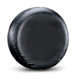 Spare Tire Cover Fit for Your SUV, Jeep, RV, Trailer, Truck, Waterproof Dust-Proof PVC Leather Tire Covers (16 inch for Diameter 29.92” - 31.10”)