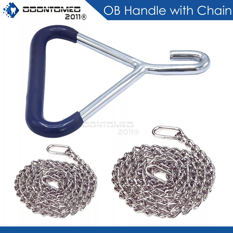 ODM Calf Pulling Puller Chain 30'' 60'' with OB Handle