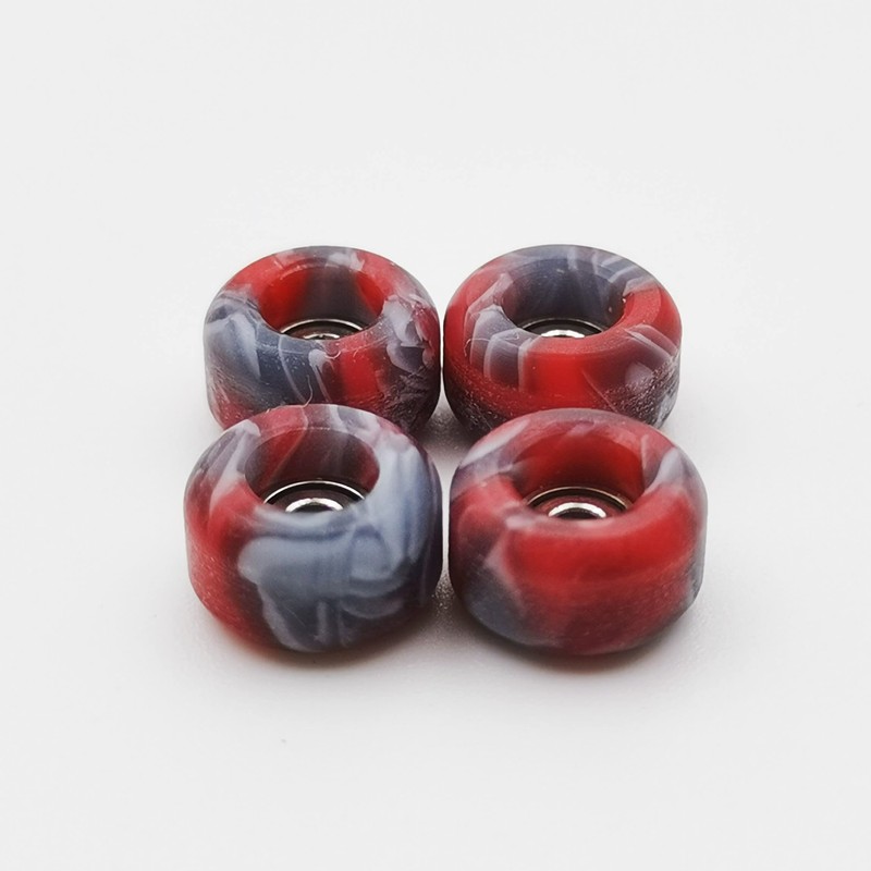 RACOFSB Fingerboard Wheels with Bearing CNC Lathed Swirl Color New