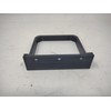 Black Storage Tray with 3 Sections and Wall Mount Hanging