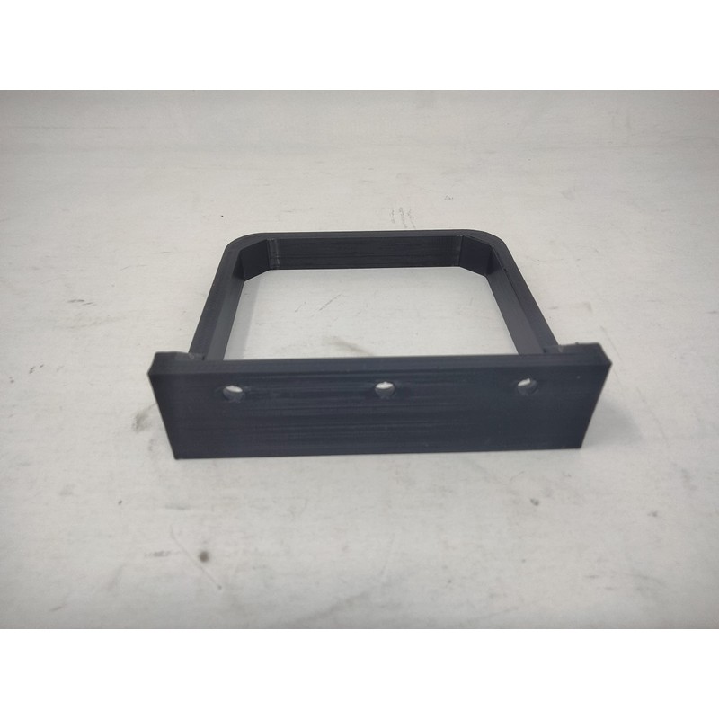 Black Storage Tray with 3 Sections and Wall Mount Hanging