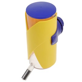 WOONEKY Hanging Pet Waterer Pet Water Fountain Water Bottle for Cats Dogs Fine Craftsmanship Anti-tip Design