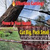 Pocket Chainsaw With Wire Saw for Camping Heavy Duty Steel