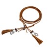 FAIRYGATE Brown Tassel Rope Belt Waist Belt for Dress Women