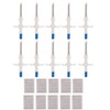 10 Packs Animal Microchip Pet RFID Identification Implant Kit ISO11784