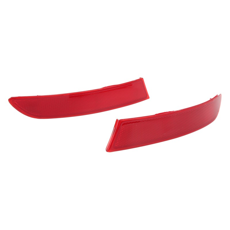 1 Pair Rear Bumper Reflector 63257352210 Smooth Surface Fit For