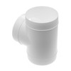 Vent Systems Diameter 125 mm Duct Connector, 3-Way Hose Adapter,