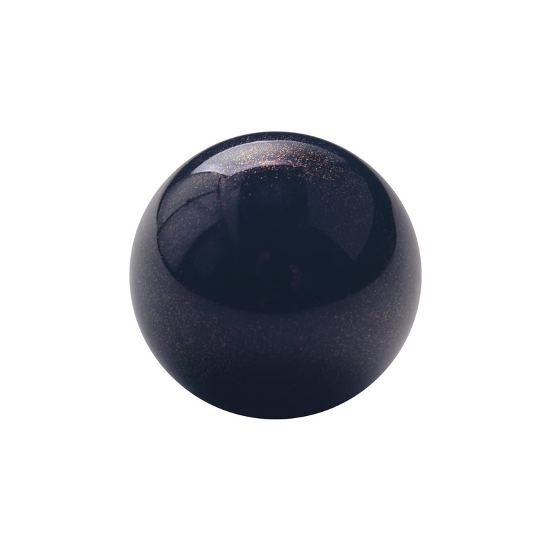 DEWHEL Black/Purple Pearly Glitter Weighted Aluminum Shift Knob Compatible/Replacement for