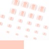 False Toenails Short Square - 24Pcs Toe Nails, Fake Toe