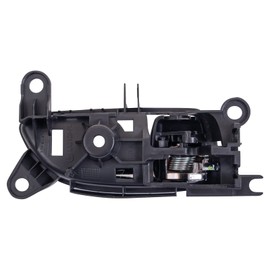 TRQ Front Left Interior Door Handle Chrome & Black Drivers Side Compatible with 2008-2013 Lexus IS F 2006-2015 IS250 IS350